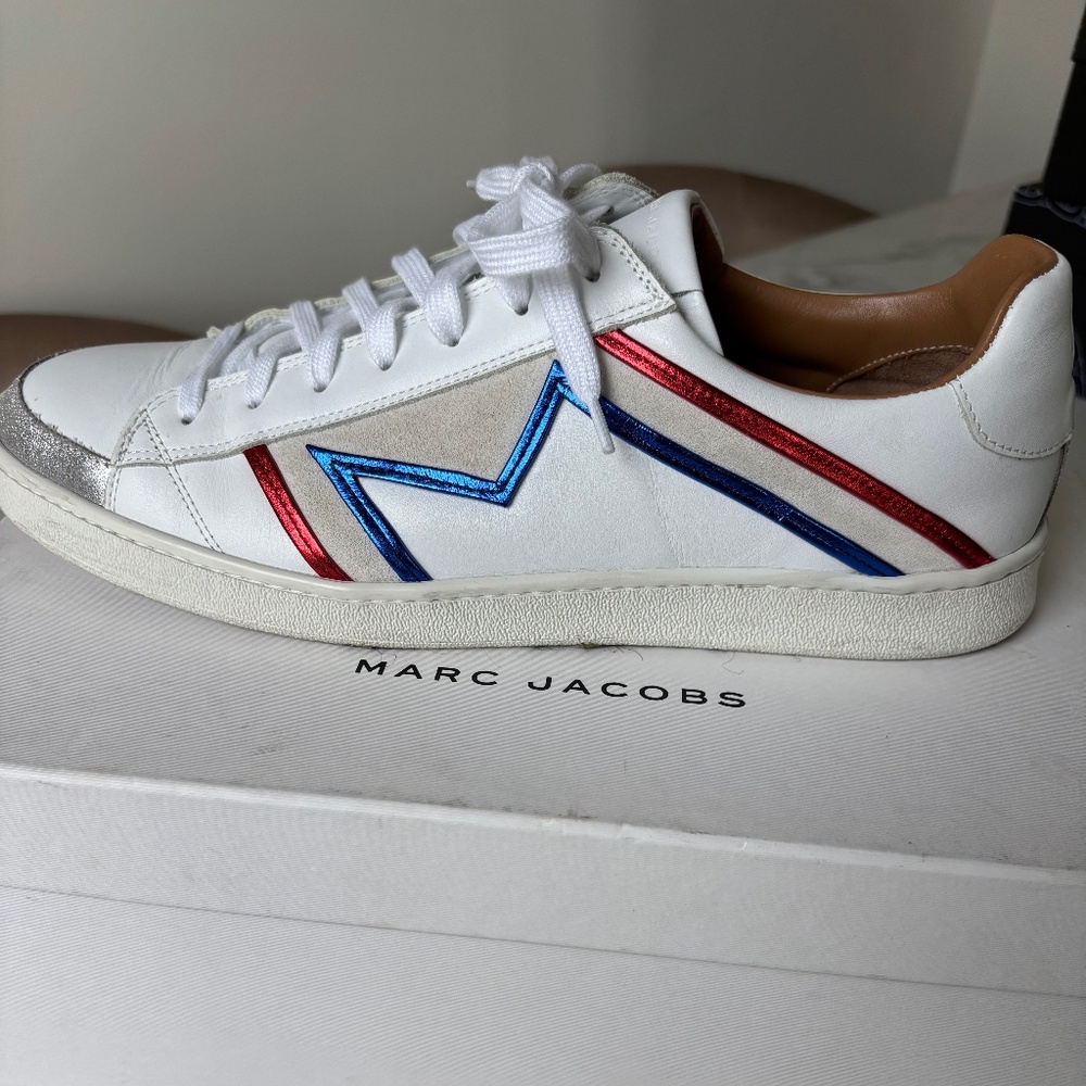 Mens White Marc Jacob’s Sneakers